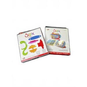 Sizzix Originals Die Cut Shapes & Punchies Scrapbooking Embellishments Set